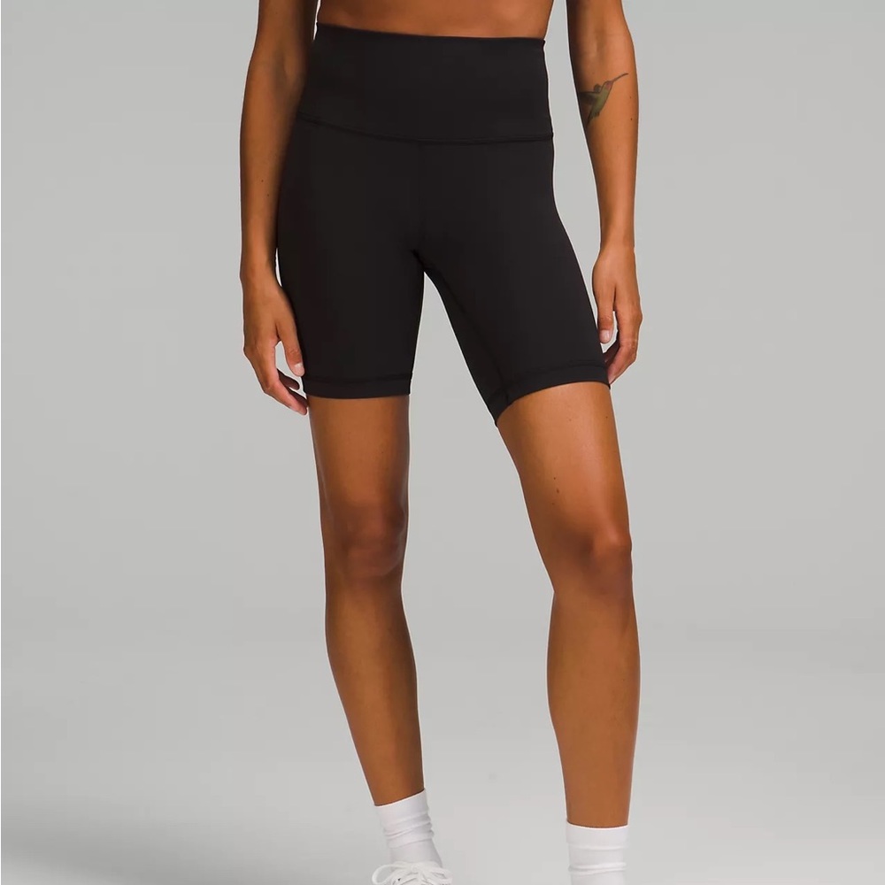 NWT Lululemon Wunder Train HR Shorts 8” Black